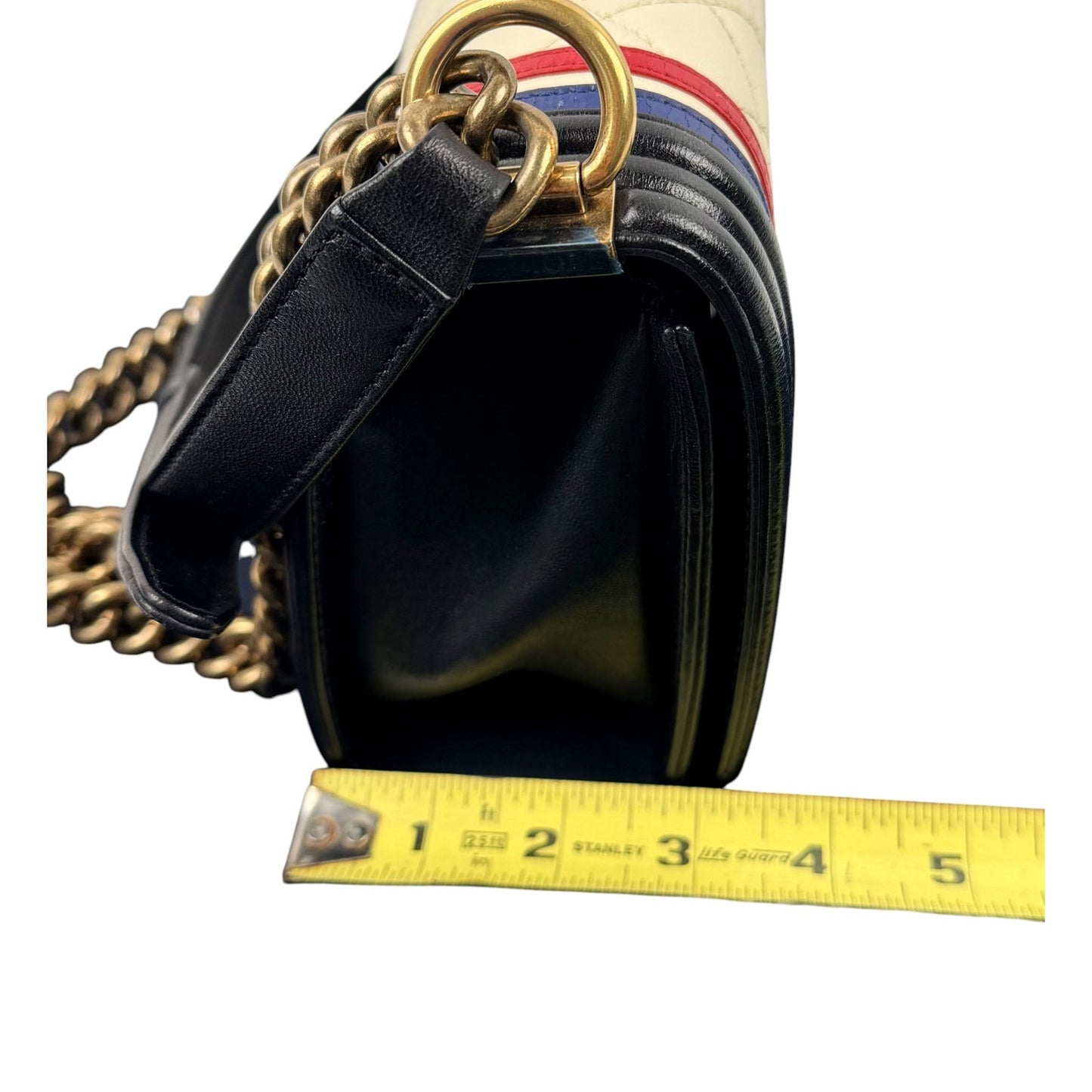 Chanel Lambskin Quilted Crest Embellished Boy Flap bag LIMITED EDITION