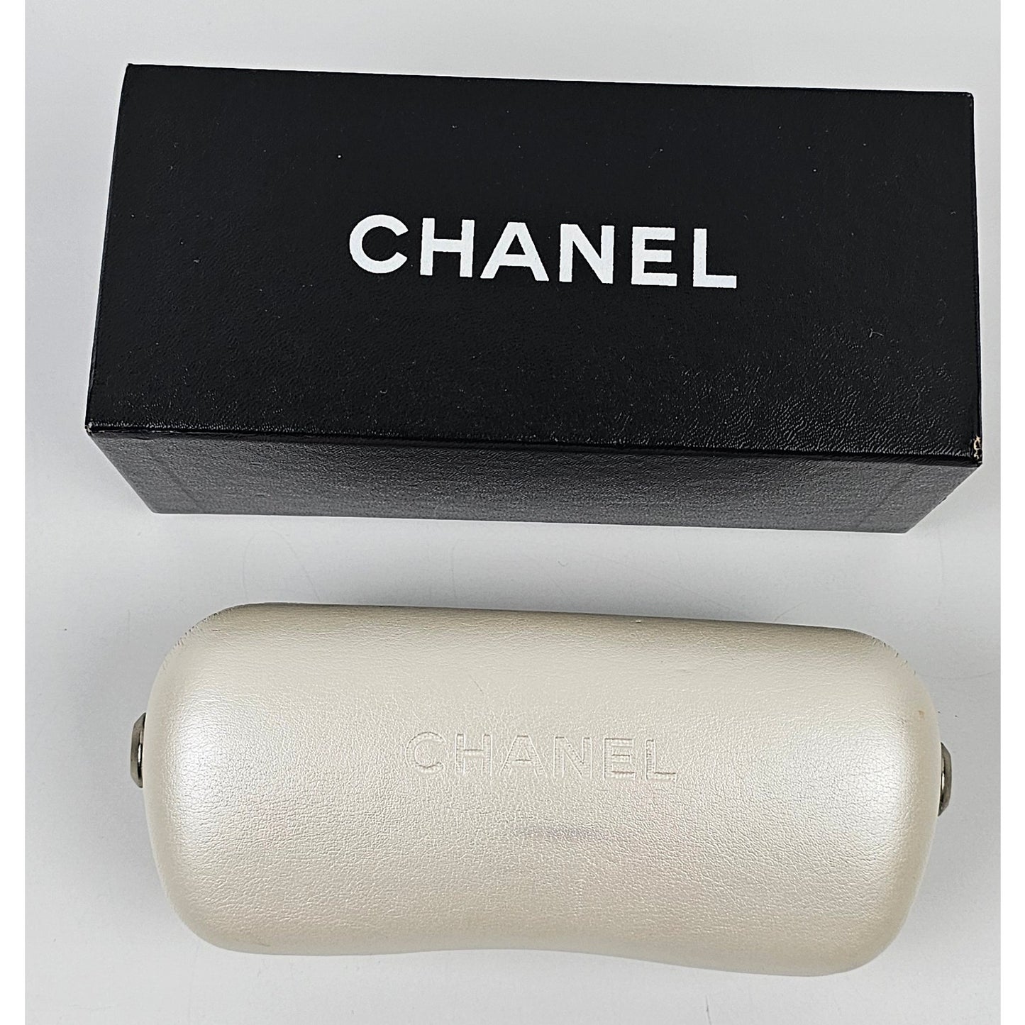 Chanel black 6009 Shield Sunglasses with gold detail