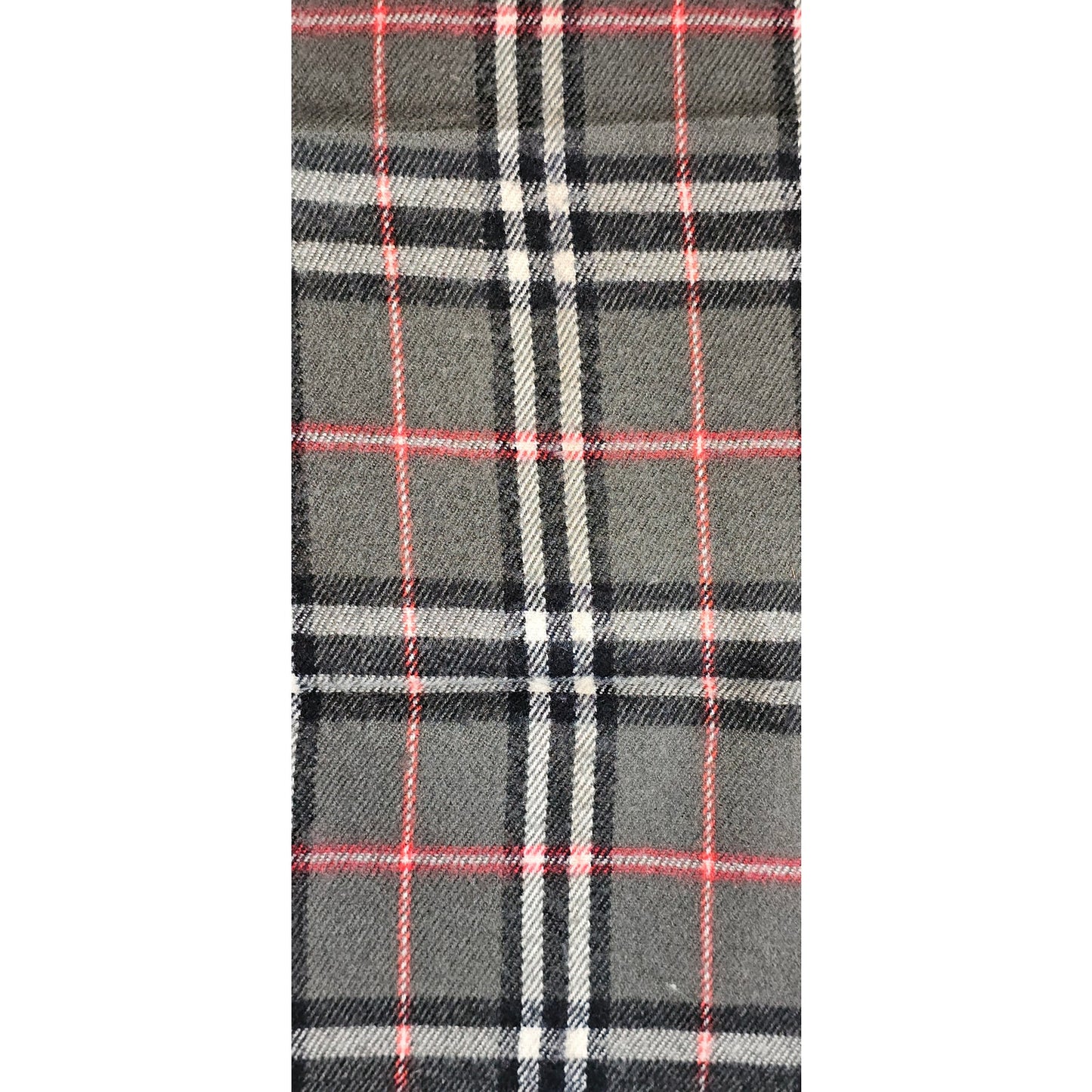 BURBERRY London 100% Lambswool Gray Scarf Shawl Nova Check Vintage (3)