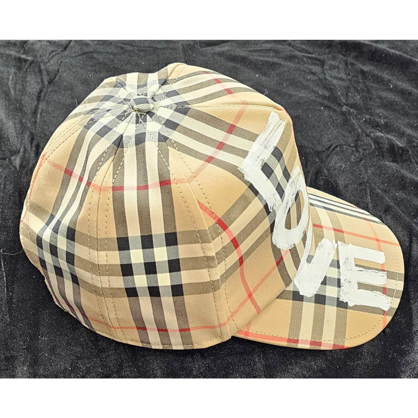 Burberry Unisex Canvas Signature LOVE Baseball Cap
