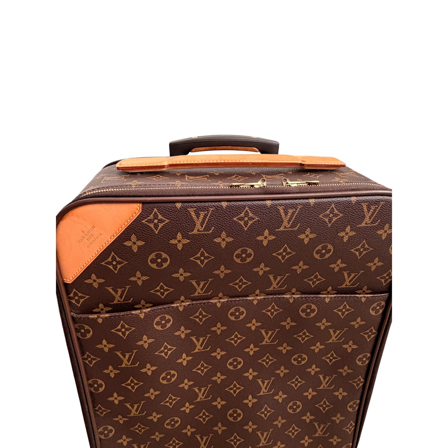 Louis Vuitton Pegase 45 rolling suitcase in Monogram canvas