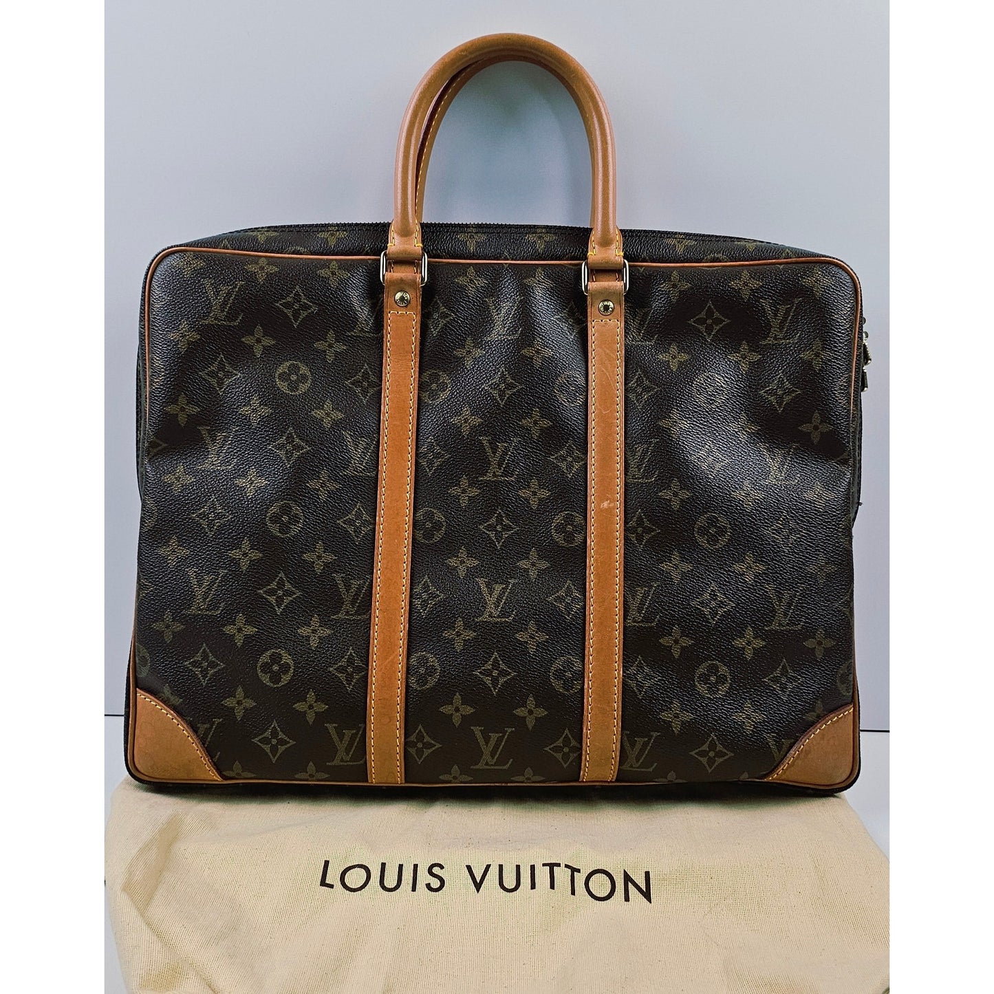 Louis Vuitton Monogram Canvas Porte Documents Voyage briefcase
