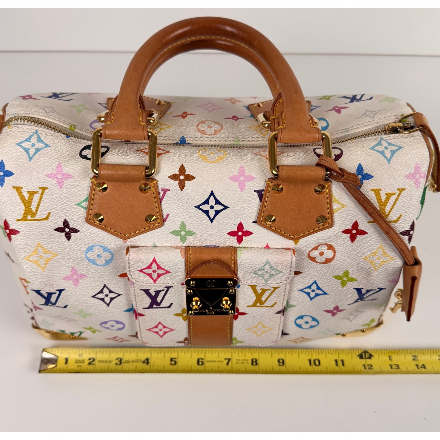 Louis Vuitton Monogram Multicolor x Takashi Murakami 2003 Monogram Speedy 30 handbag