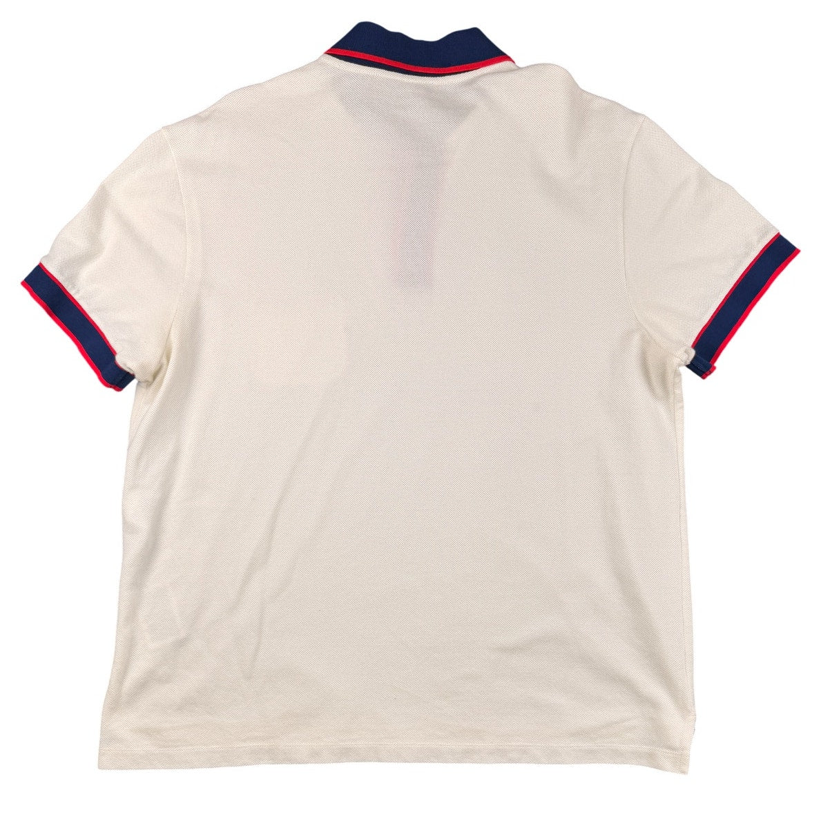 Gucci Cotton Piquet Polo with Interlocking G patch Sz Large