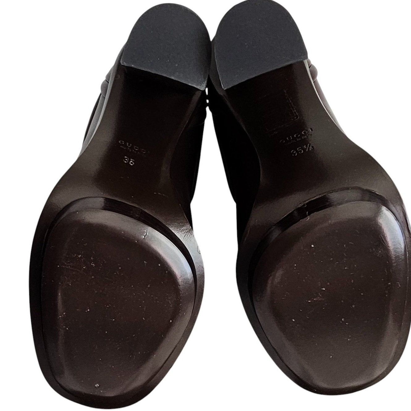 GUCCI Trish Rare Pull On Runway Boots SIZE (size mismatched) 35.5