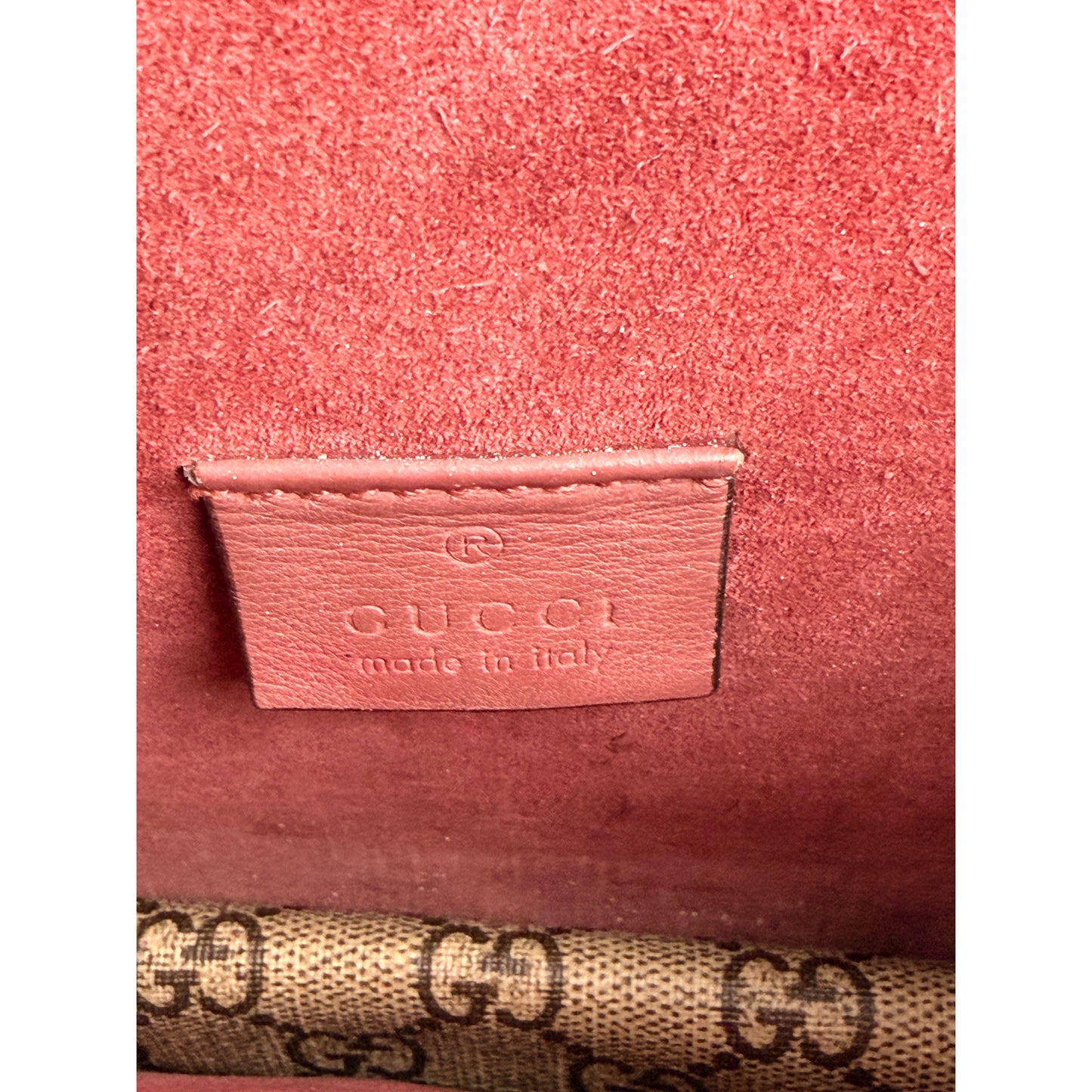 Gucci Beige/Pink GG Blooms Coated Canvas Mini Dionysus Bag
