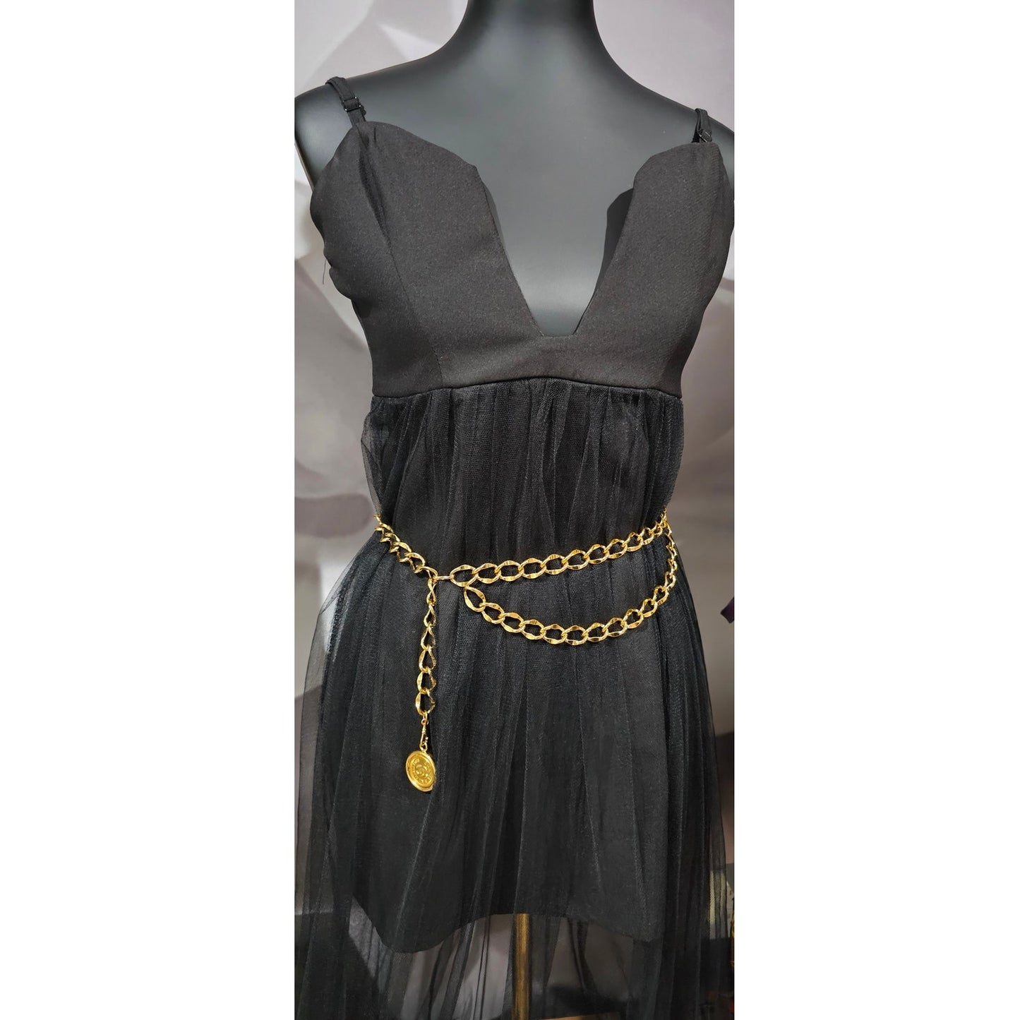 Chanel Vintage Double Chain Belt