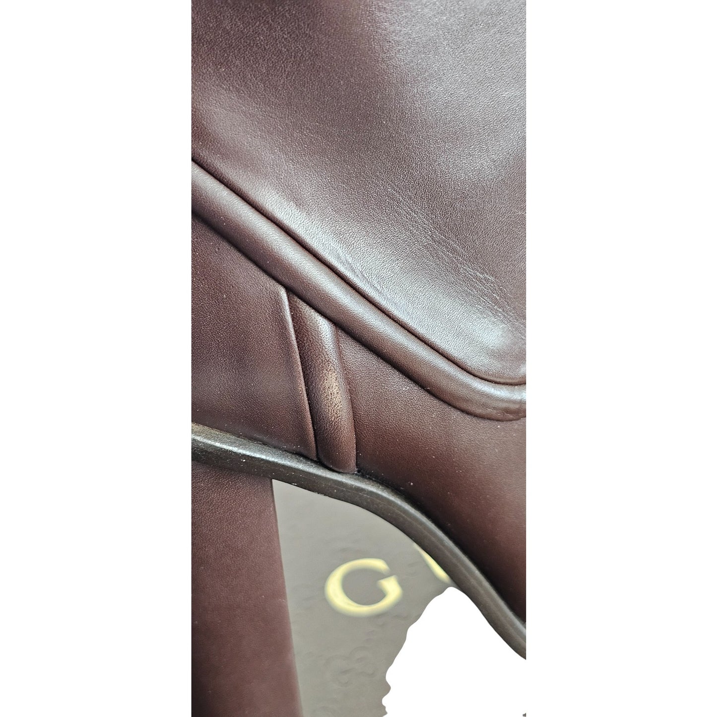 GUCCI Trish Rare Pull On Runway Boots SIZE (size mismatched) 35.5