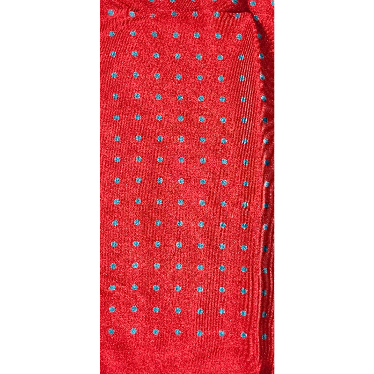 Gucci Silk Polka Dot Pocket Square /Handkerchief