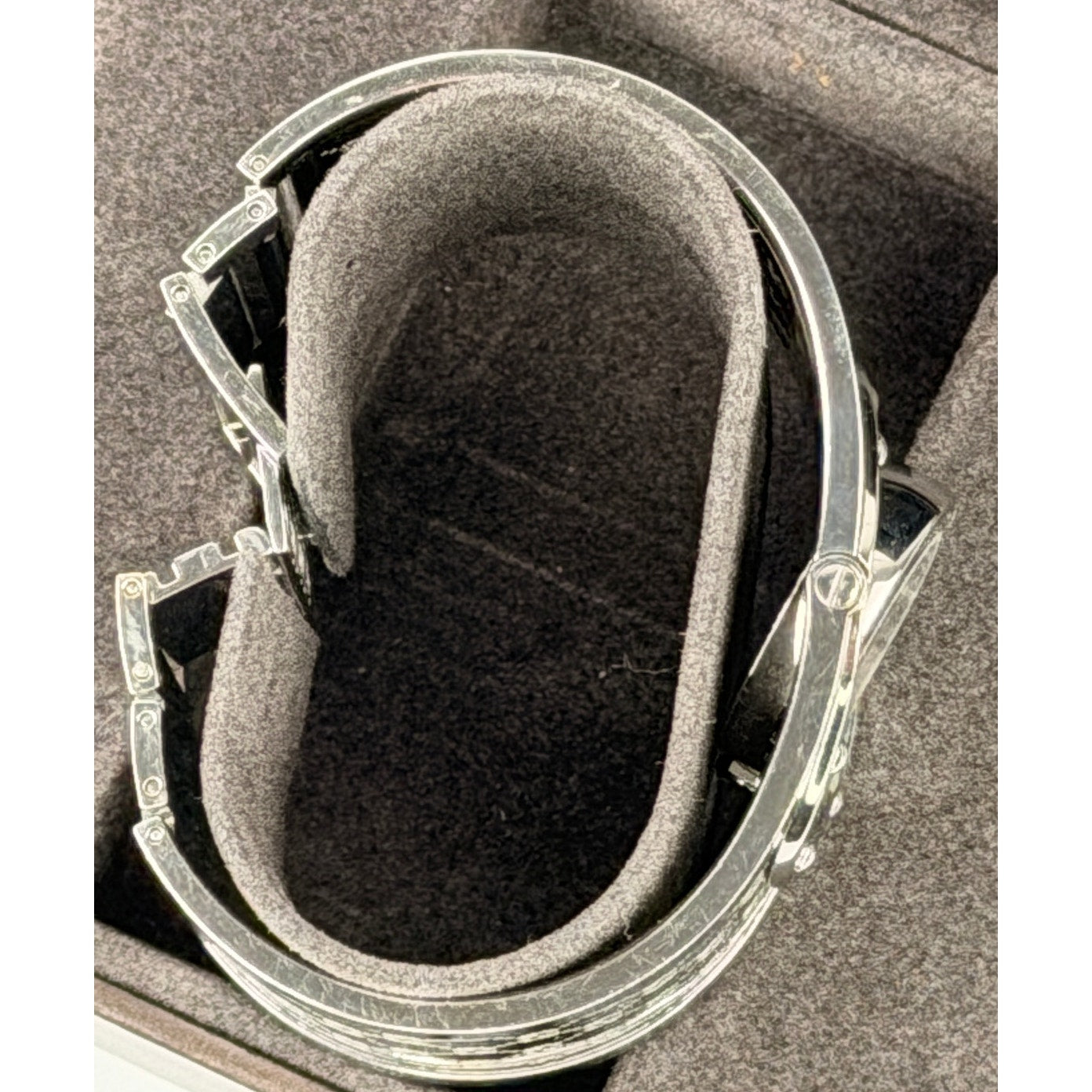 Gucci Stainless Steel 33mm Twirl Quartz Watch Brown
