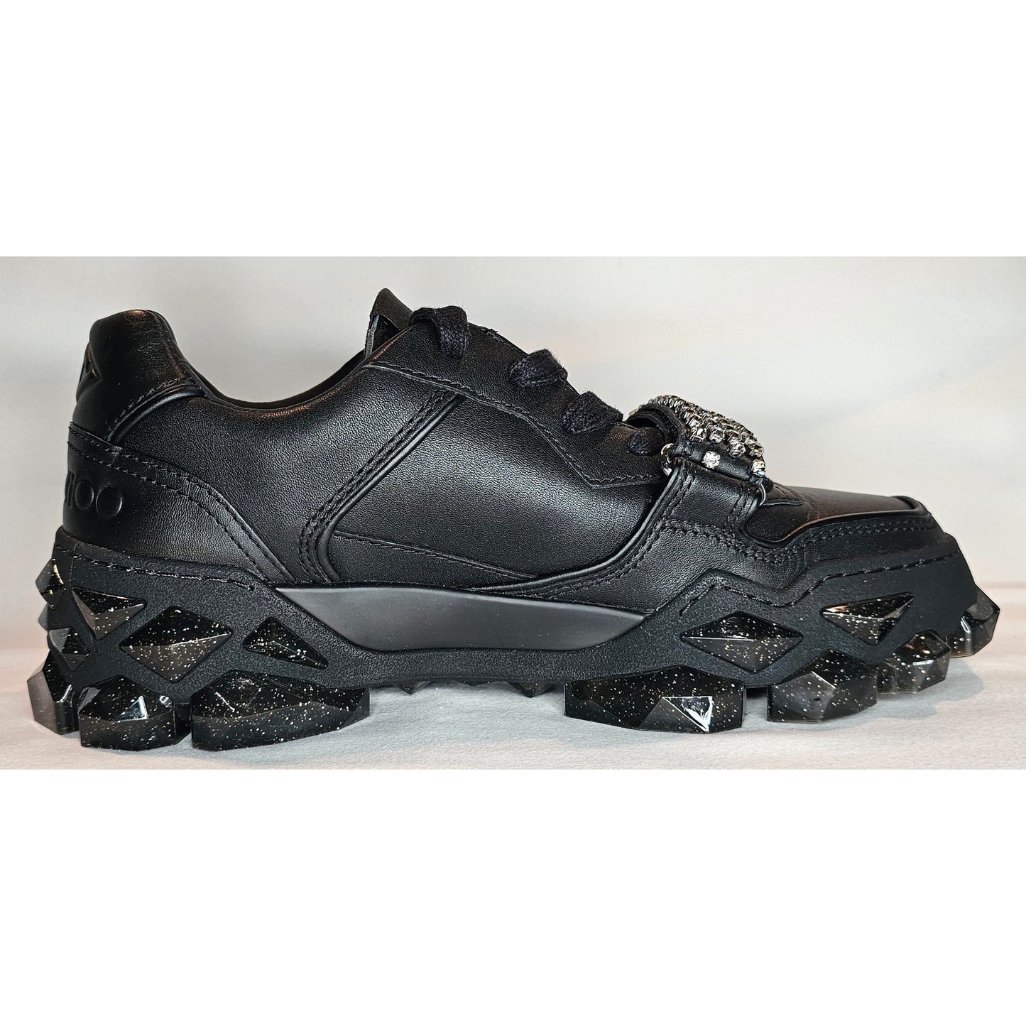 Jimmy Choo Diamond Leather Trainers Size 36