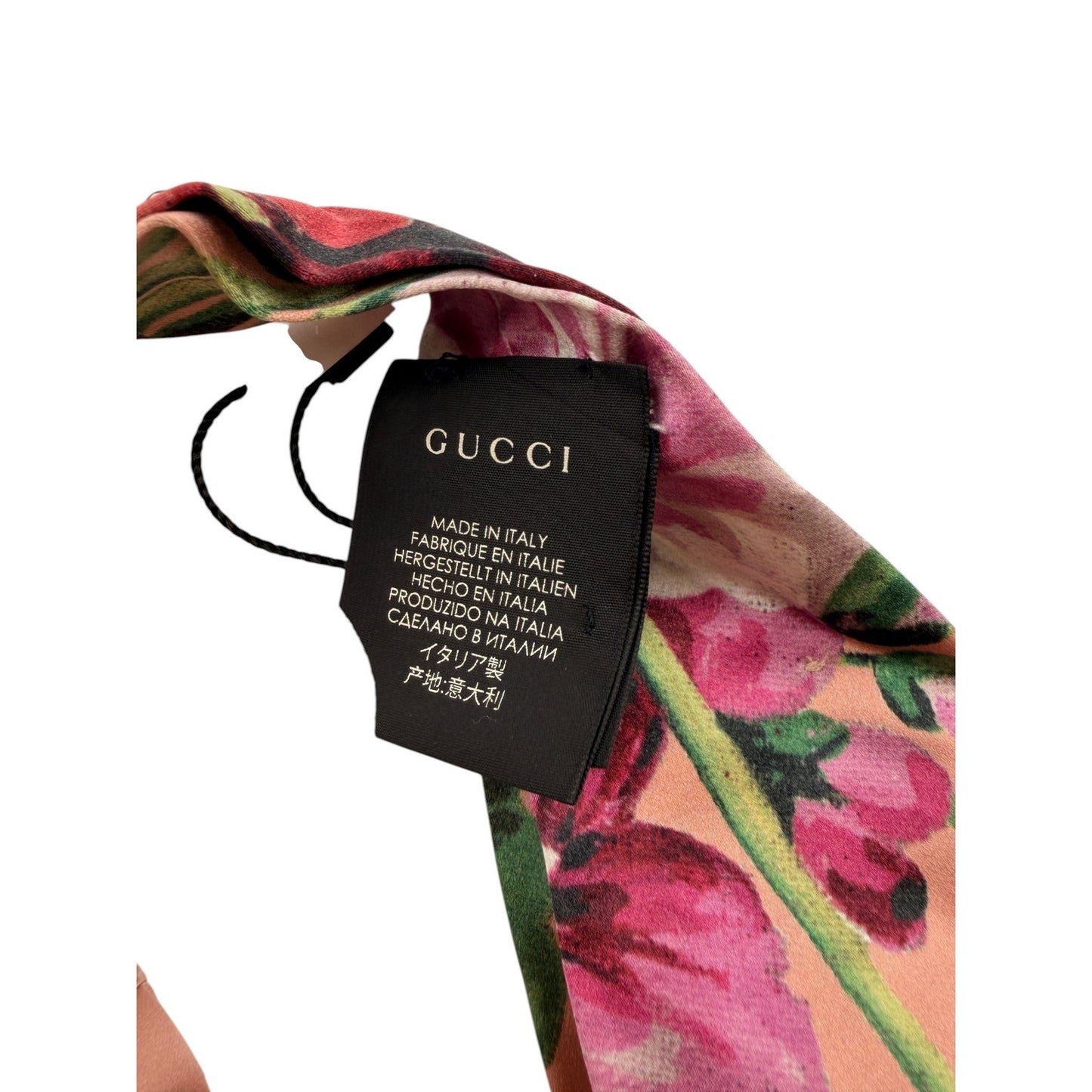 Gucci Silk Flora/Blooms Headband NWT Pink