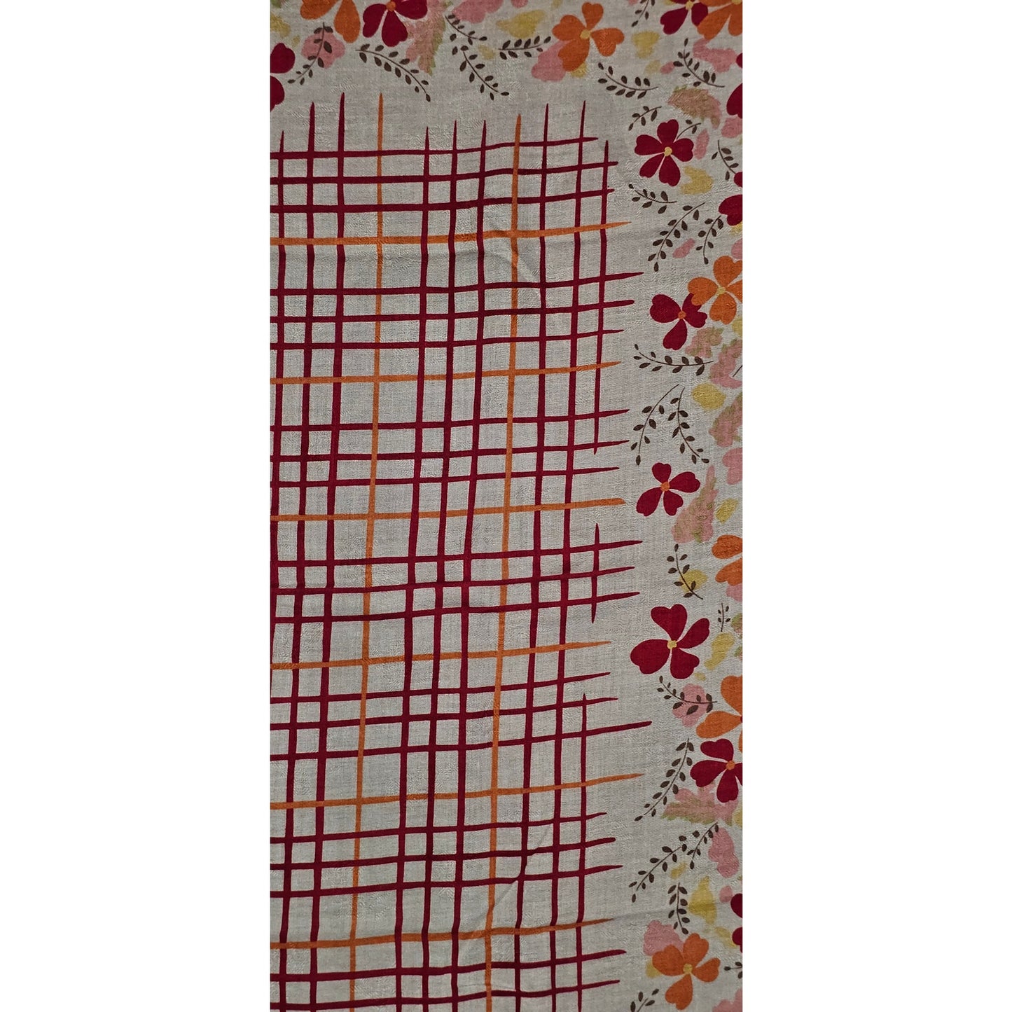 Burberry Vintage Floral Handkerchief 19 x 19 inches
