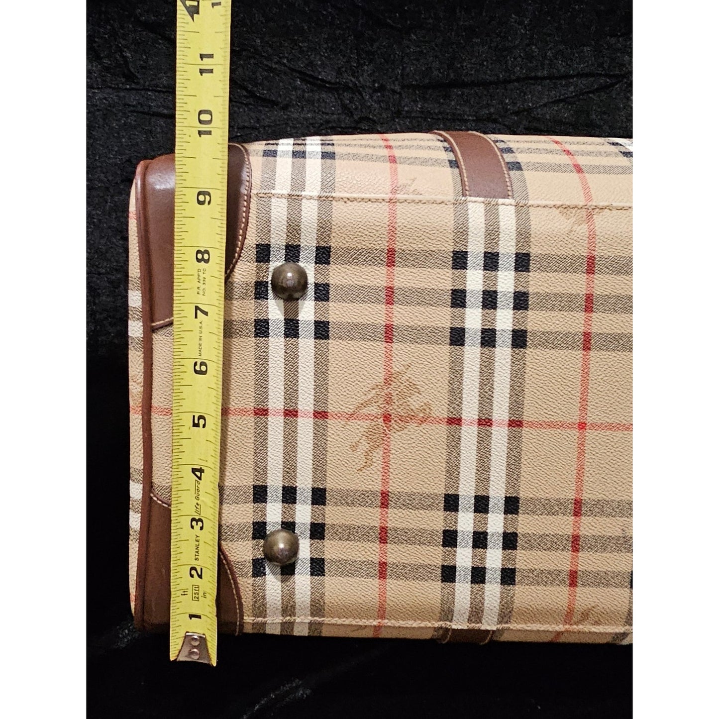 Burberry Nova Check Boston Travel Bag