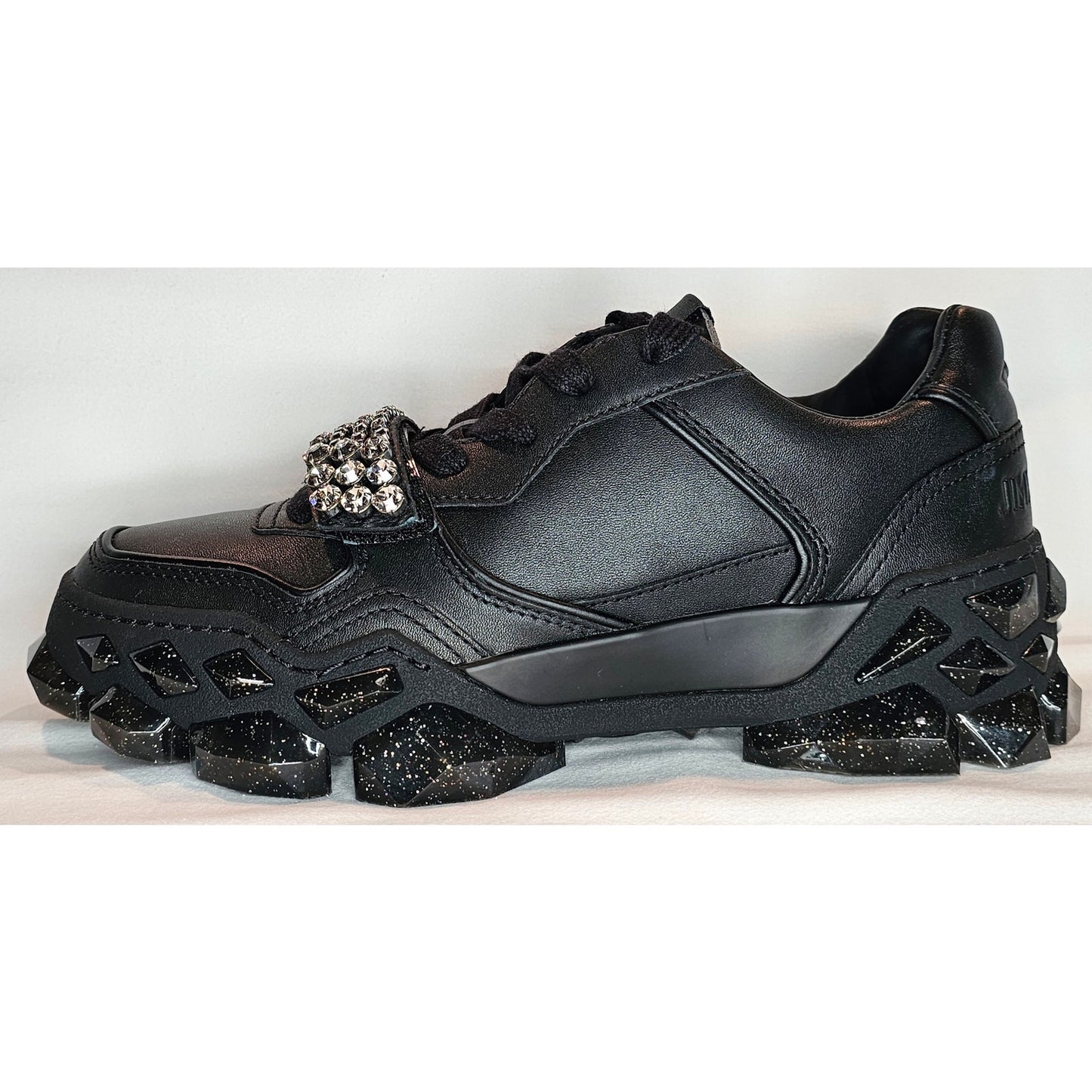 Jimmy Choo Diamond Leather Trainers Size 36