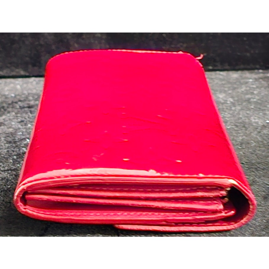 Louis Vuitton Vernis Red Portefeuille Sarah Wallet