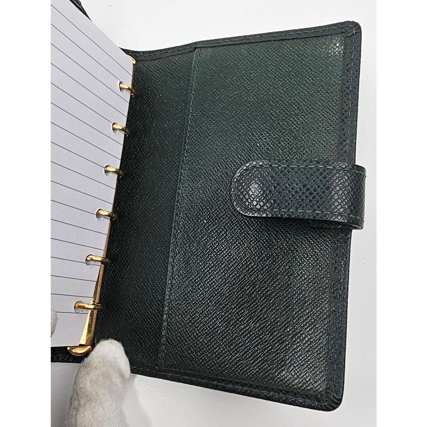 Louis Vuitton Taiga Leather Agenda PM Planner Cover