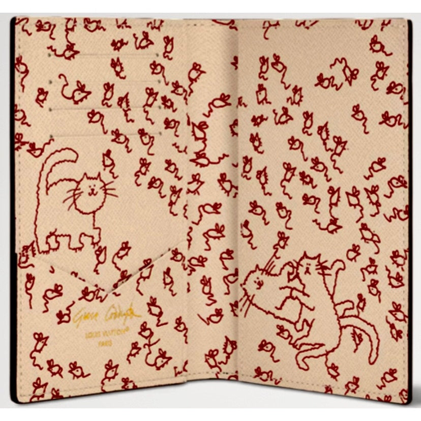Louis Vuitton Monogram Travels With Grace Coddington Passport Cover
