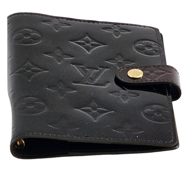 Louis Vuitton Monogram Vernis Agenda PM day planner cover in the color Amarante