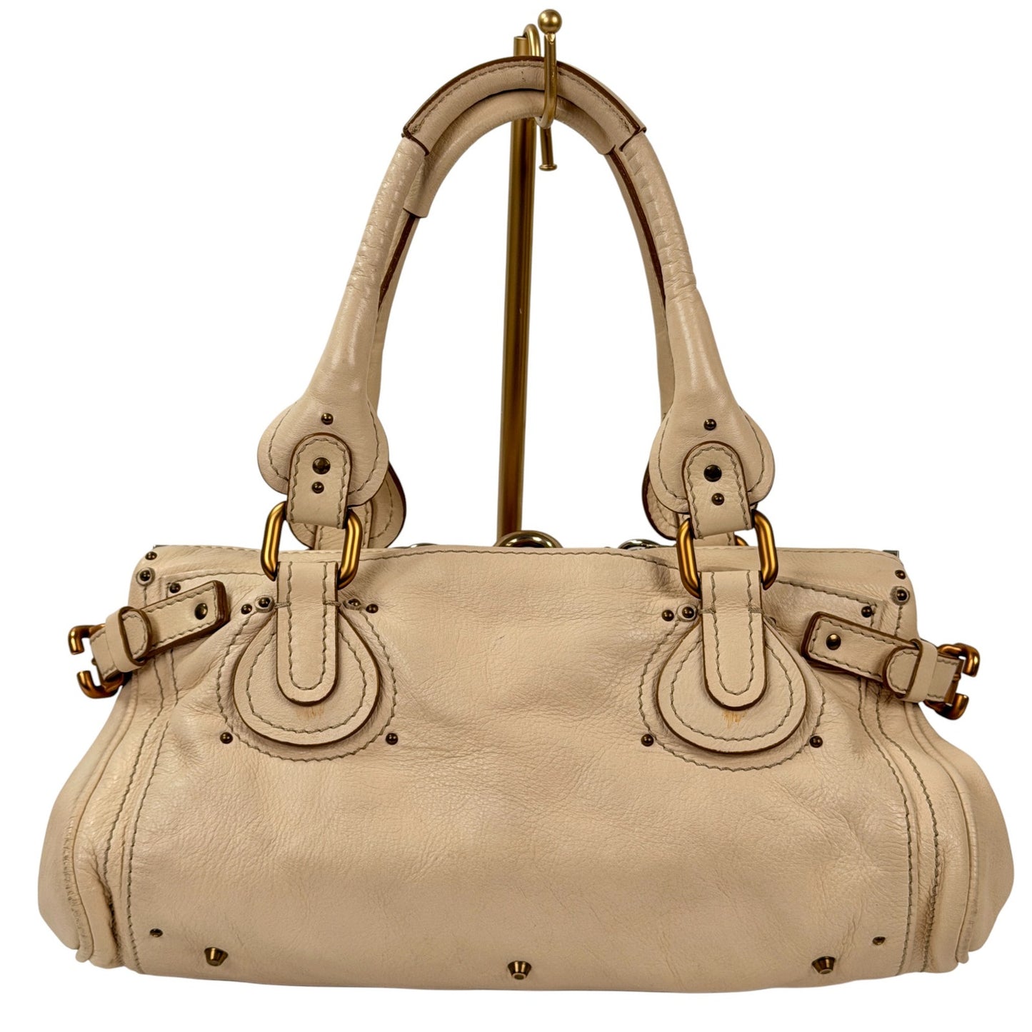Chloe Ivory Paddington Medium Satchel Bag