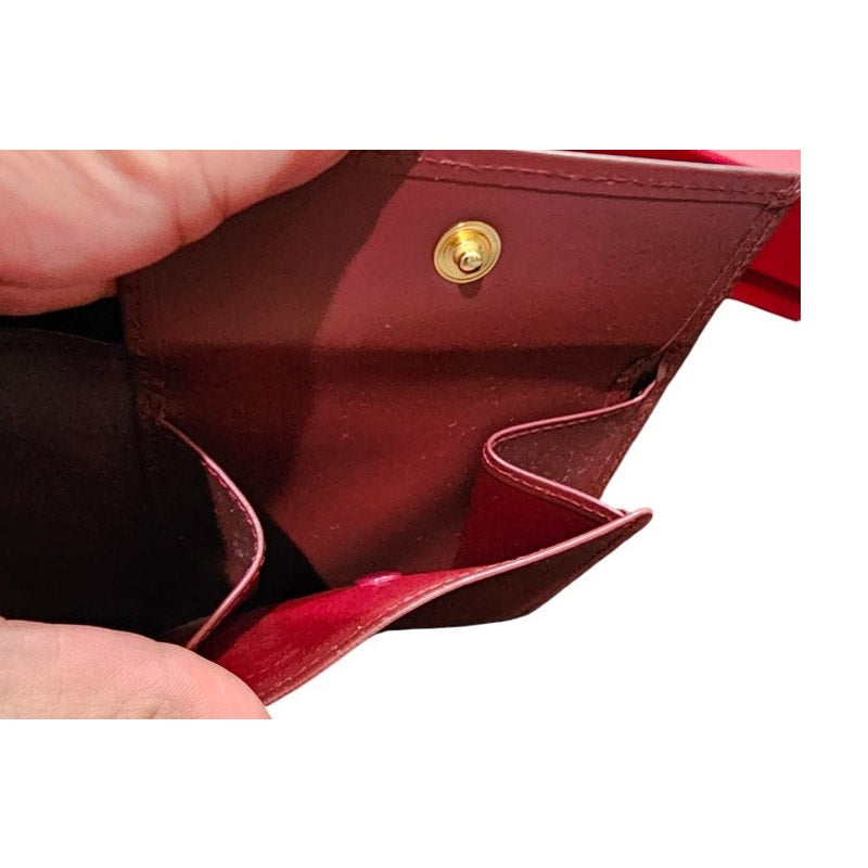 Cartier Bifold Wallet Vintage Must de Cartier Bordeaux