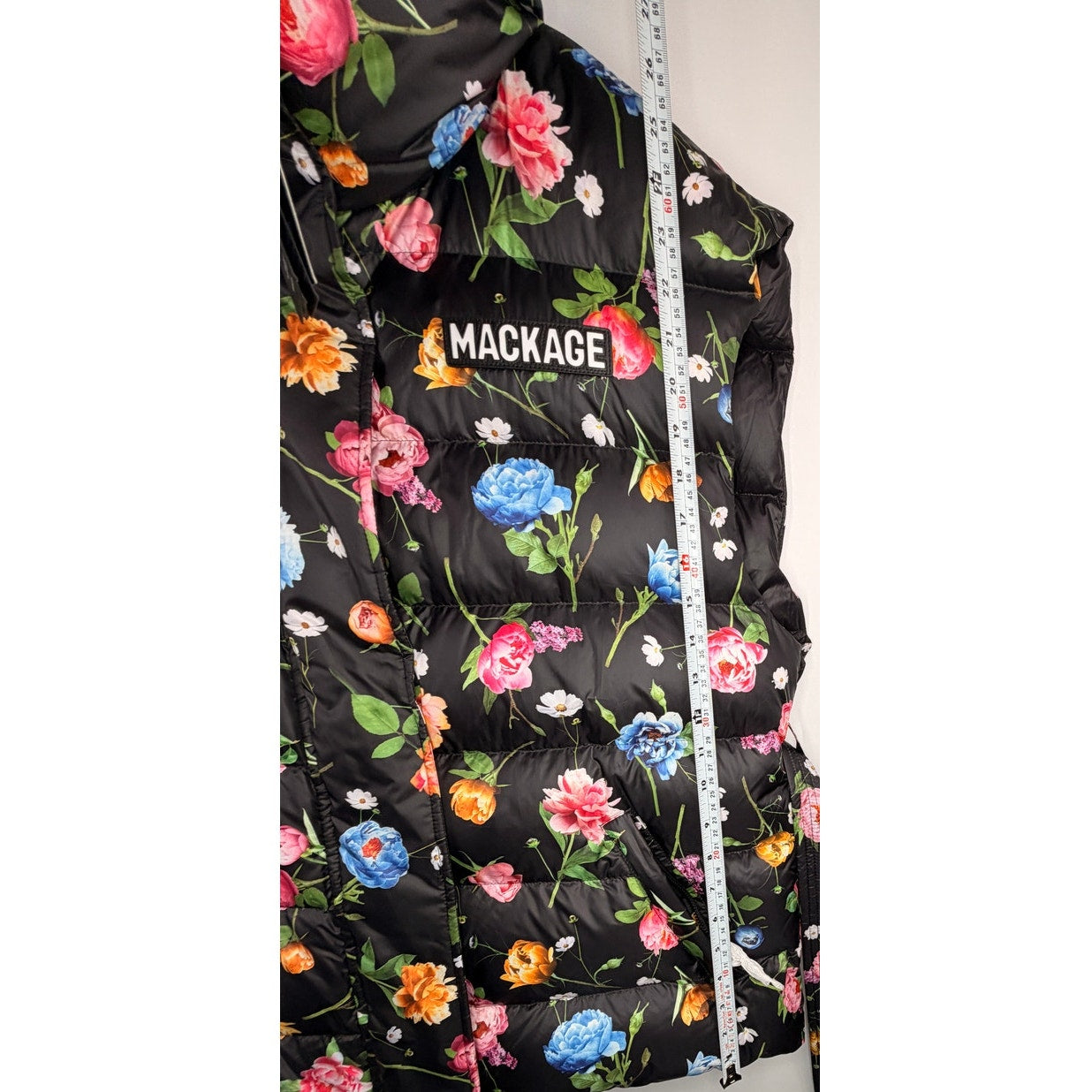 Mackage Floral Print Down Jacket