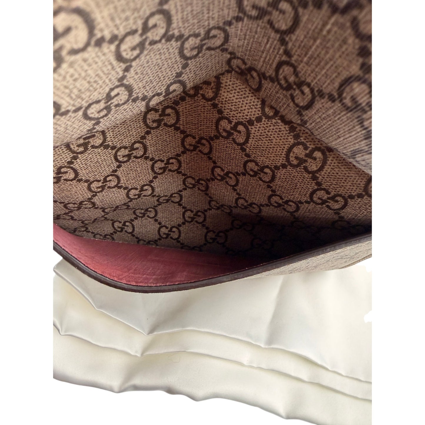 Gucci Beige/Pink GG Blooms Coated Canvas Mini Dionysus Bag