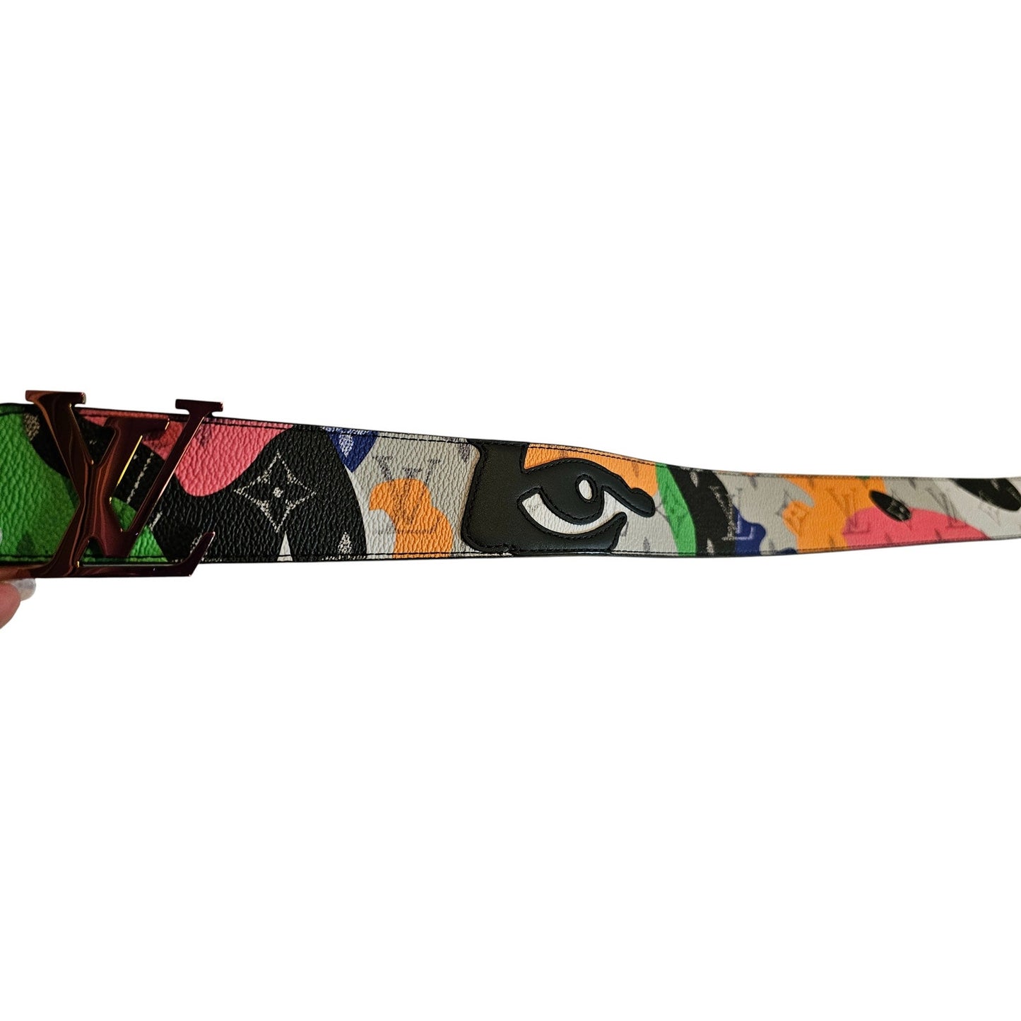 Louis Vuitton X Kid Super Monogram Reversible Belt Size 100cm/40 in