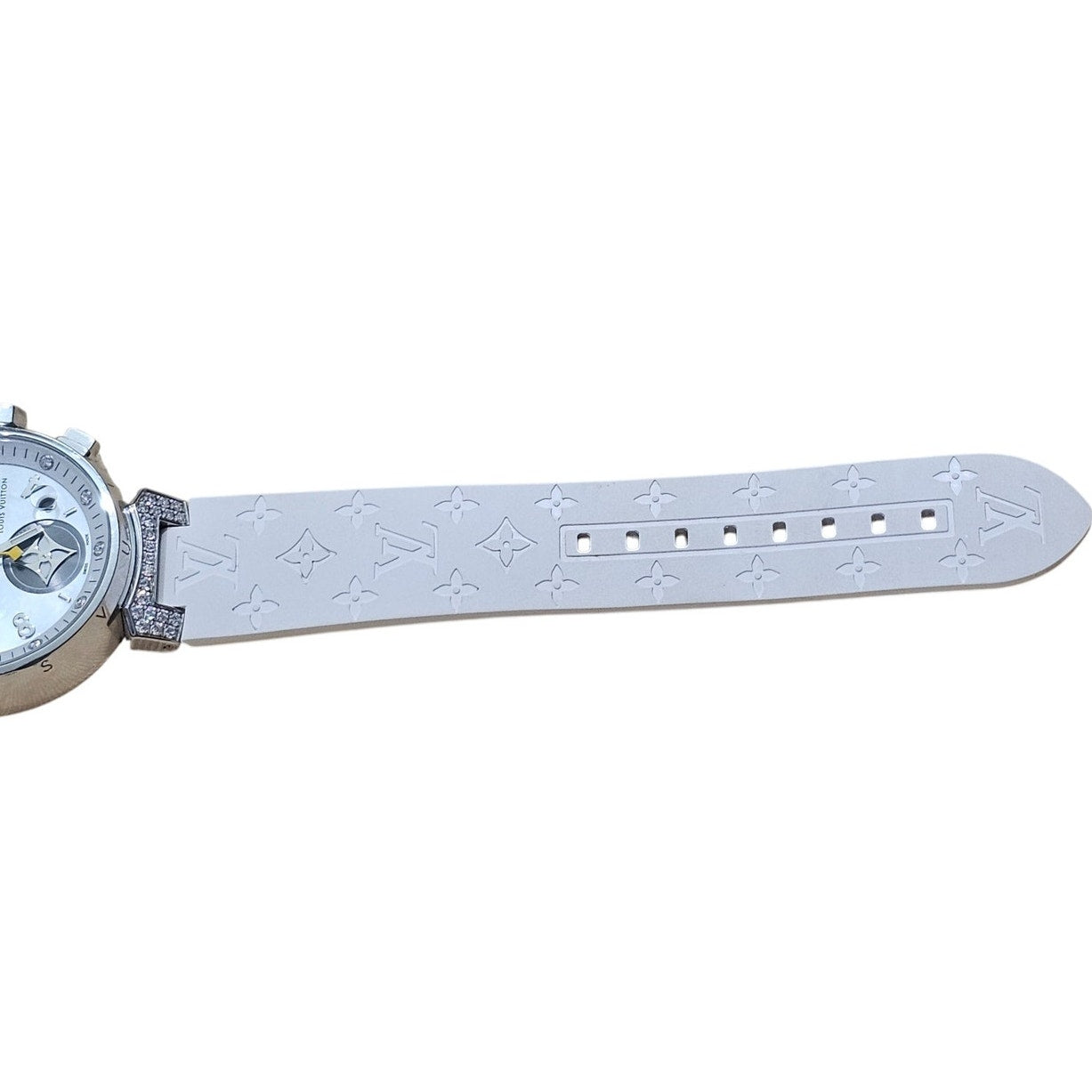 Louis Vuitton Diamond Tambour Lovely Cup 34mm Ladies Watch