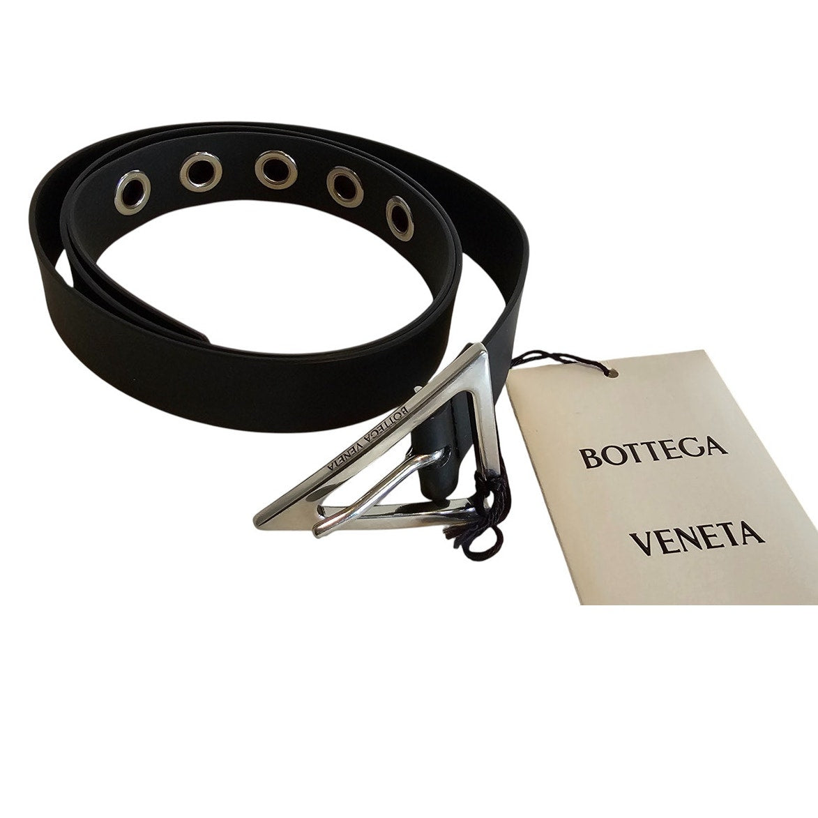 Bottega Veneta Rubber Triangle Belt 90cm/36in