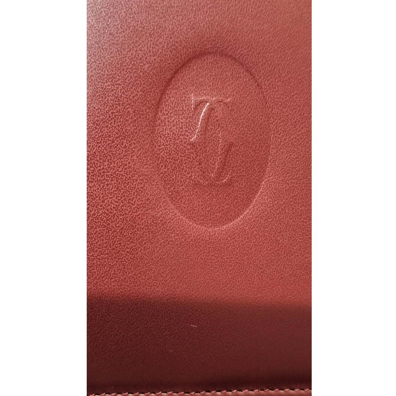 Cartier Bifold Wallet Vintage Must de Cartier Bordeaux