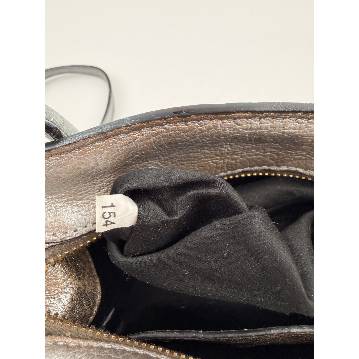 Miu Miu Silver Small Madras Bow-Embellished Tote