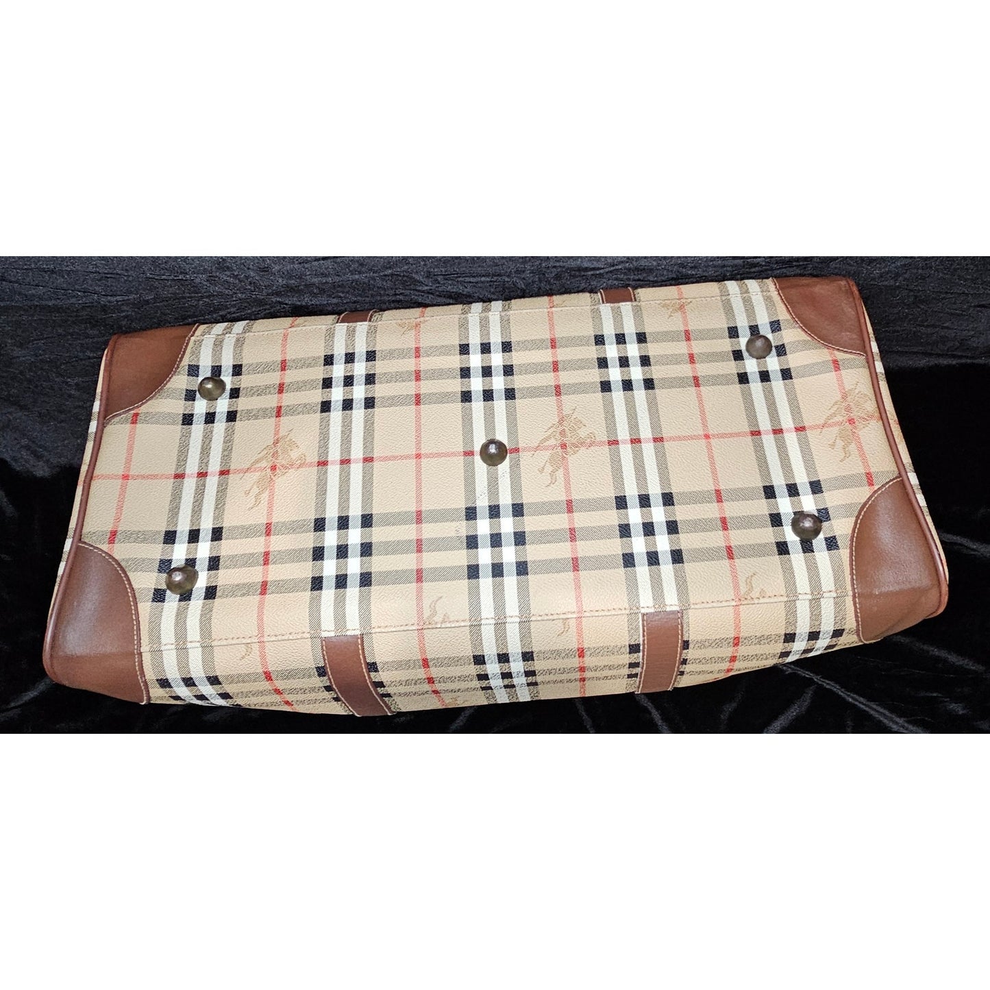 Burberry Nova Check Boston Travel Bag