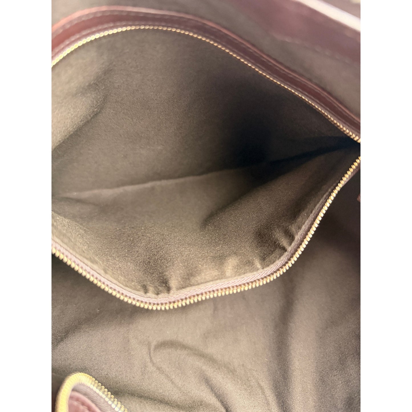 Gucci Horsebit embossed leather brown hobo bag