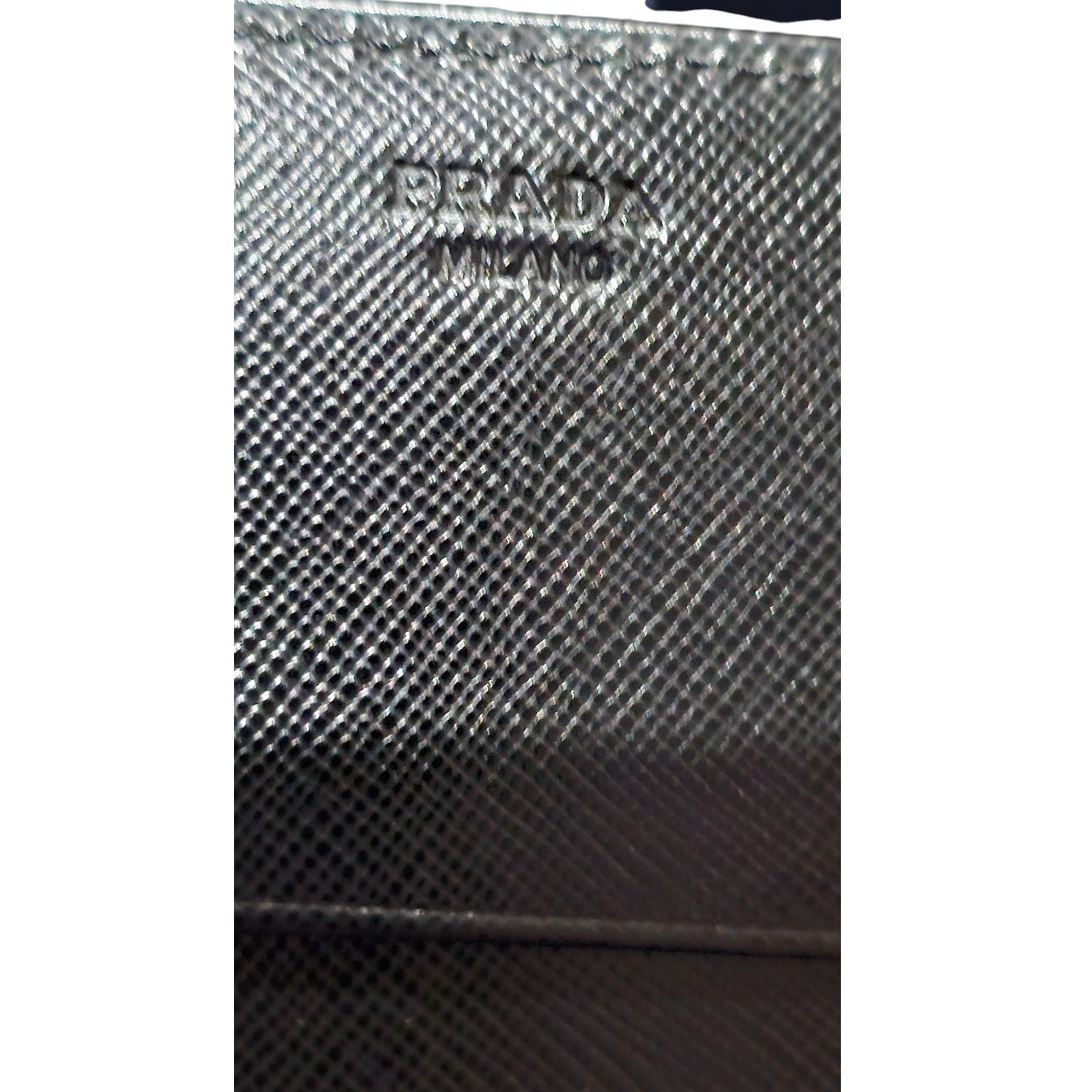 Prada Tesstuto Black Nylon Wallet