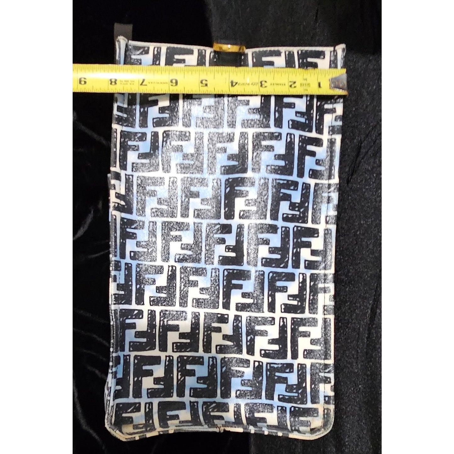 Fendi Shopper Tote Joshua Vides Zucca Coated Canvas Large