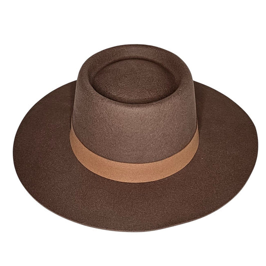 Lack of Color Women's The Mirage Boater Suede-Trimmed Hat