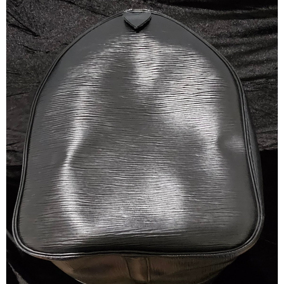 LOUIS VUITTON Epi Keepall 45 Boston Bag Black