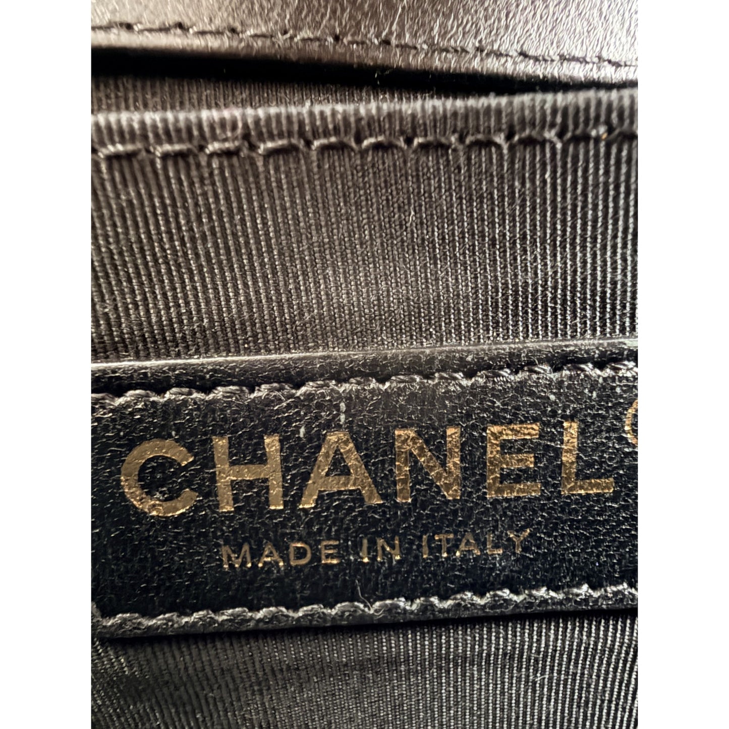 Chanel Lambskin Quilted Crest Embellished Boy Flap bag LIMITED EDITION