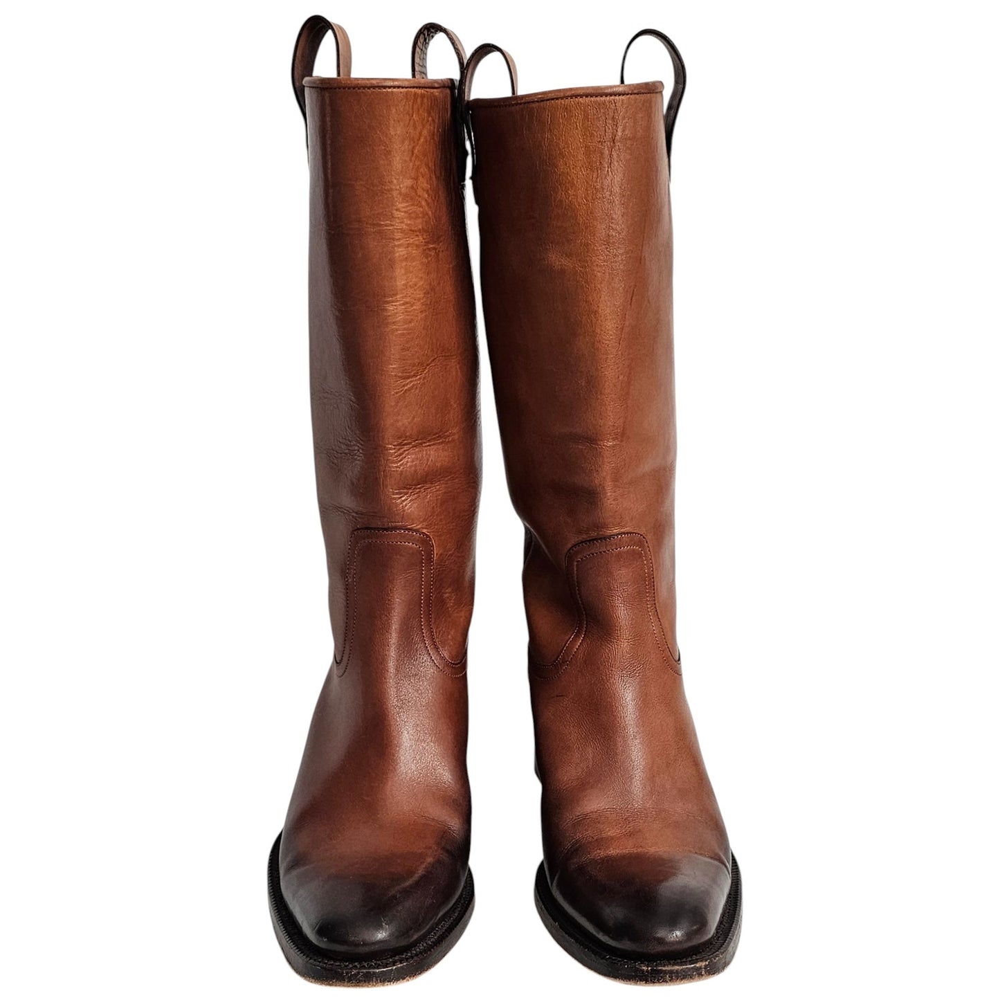 Gucci long boots cowhide calfskin