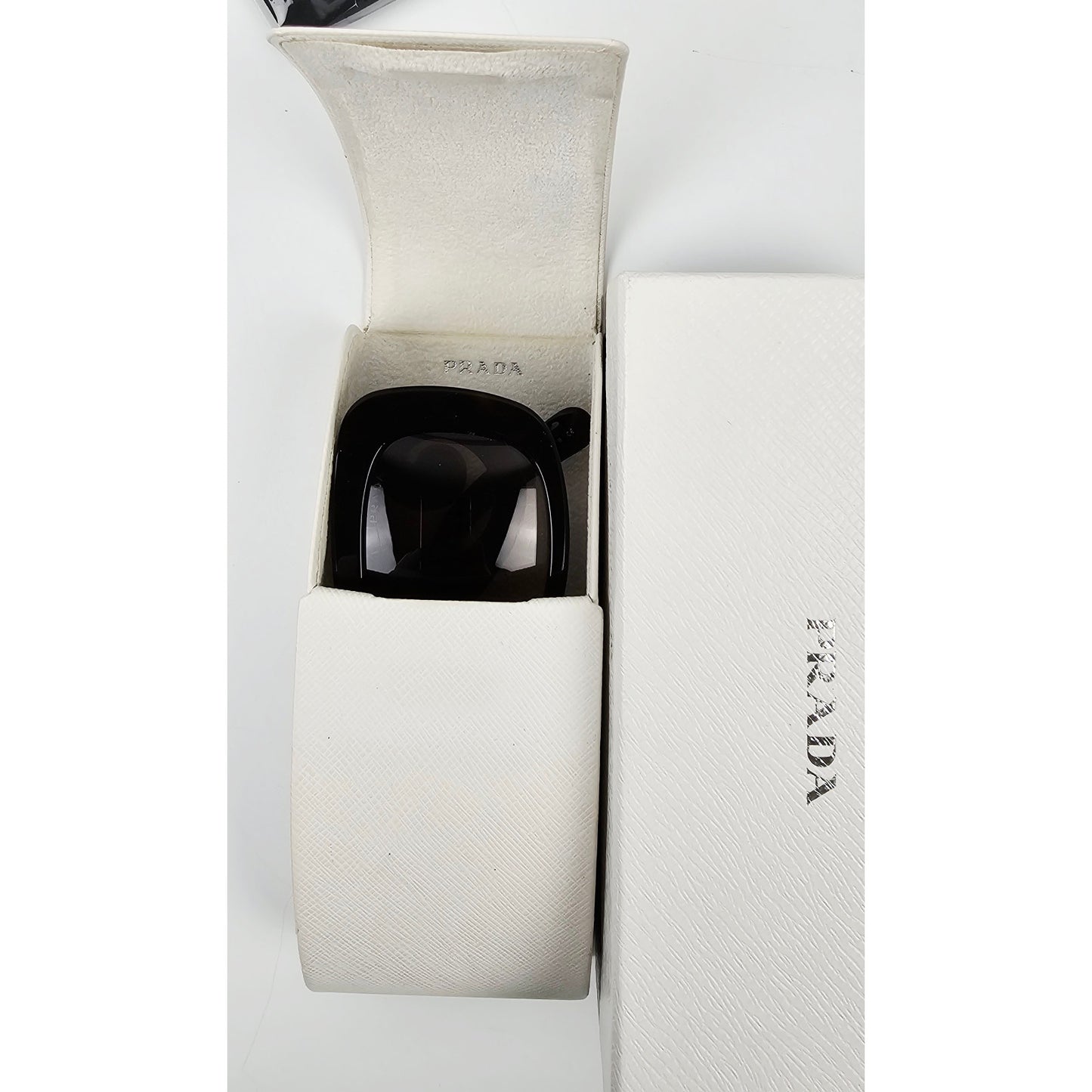 Prada Sunglasses Baroque Swirl Brown Square