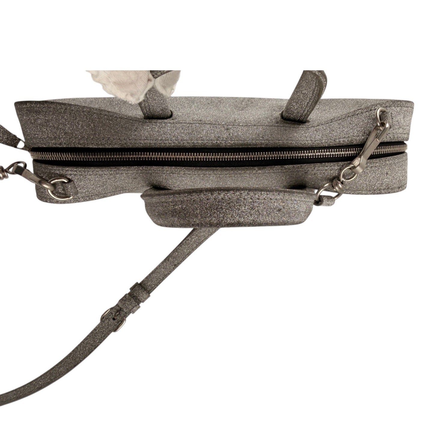 Balenciaga Glitter Triangle Chain Duffel XS