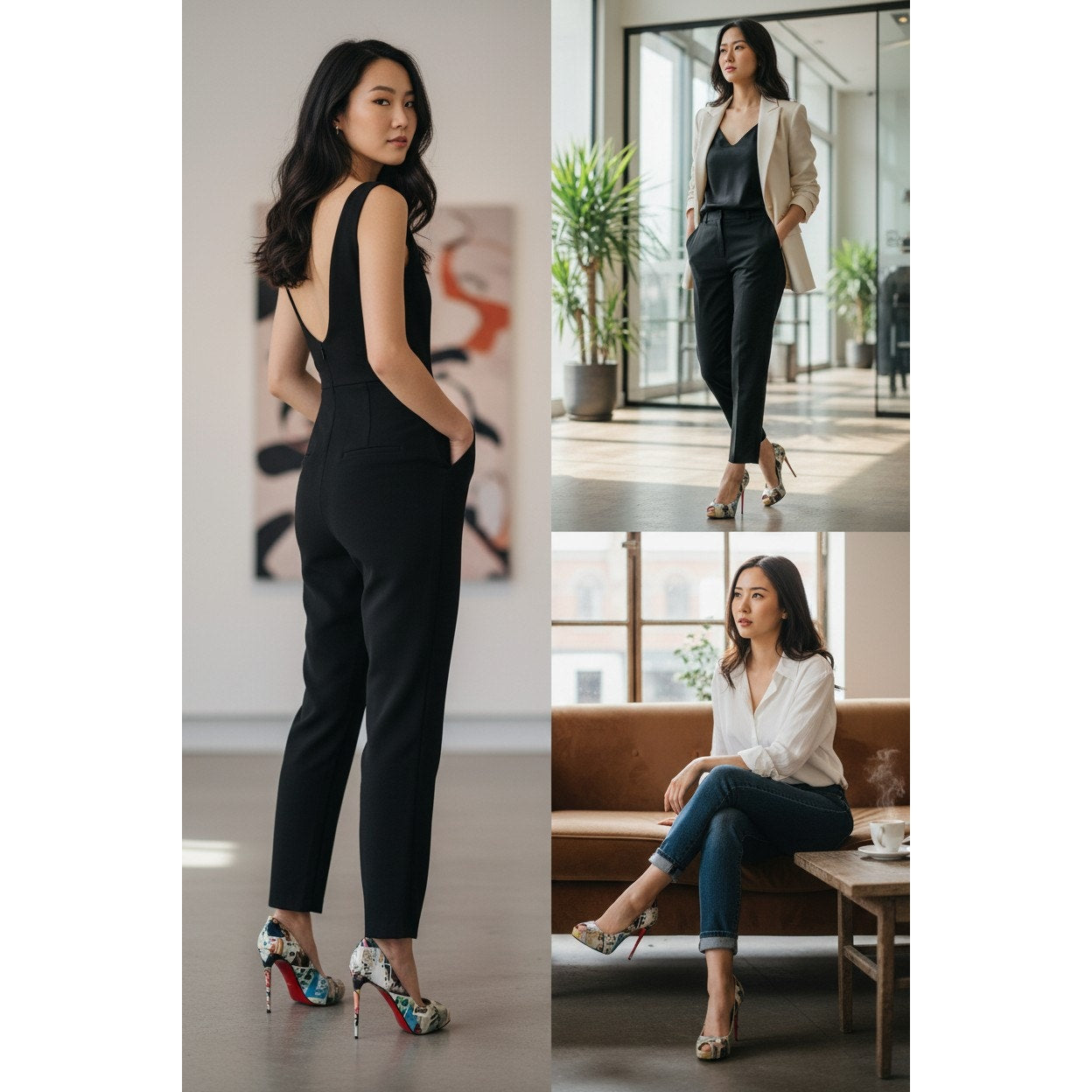 Christian Louboutin Very Privé patent leather heels