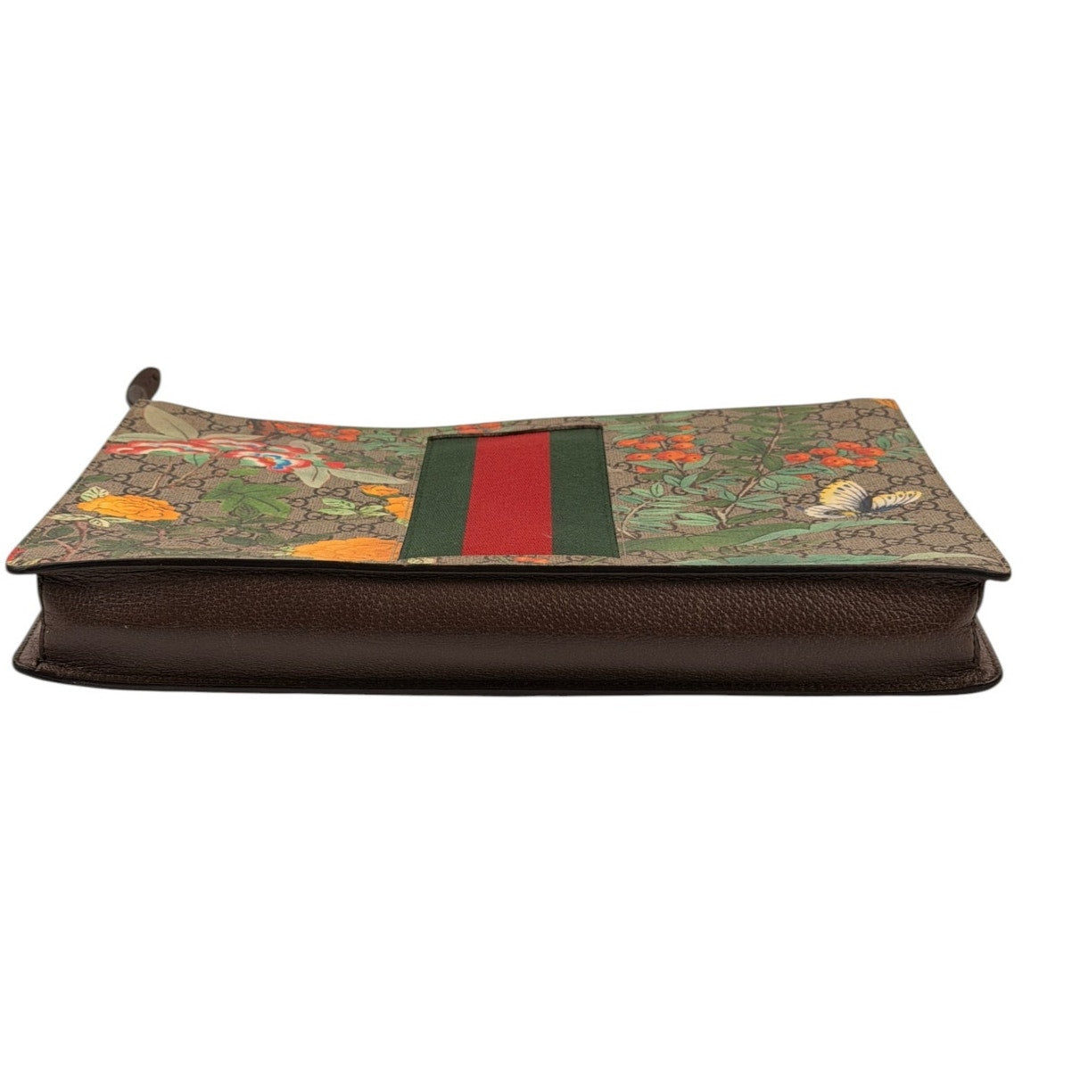 Gucci Multicolor Tian GG Supreme Canvas and Leather Clutch Bag