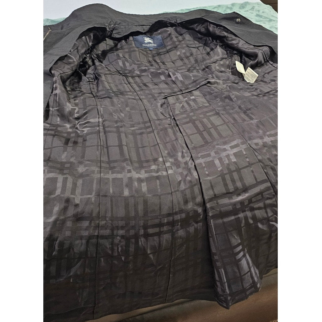 Burberry Belted Trench Coat with Nova Check Lining & Detachable Vest