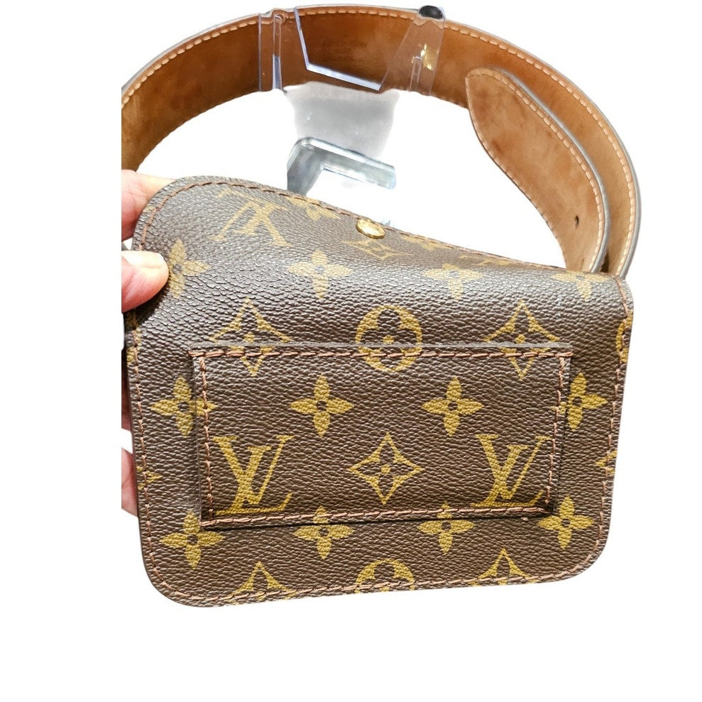 Louis Vuitton Monogram Ceinture Pochette Solo 80cm/32in Belt