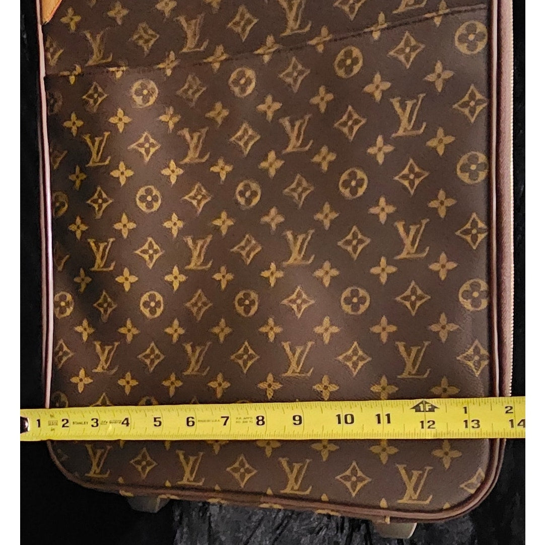 Louis Vuitton Pegase 45 rolling suitcase in Monogram canvas