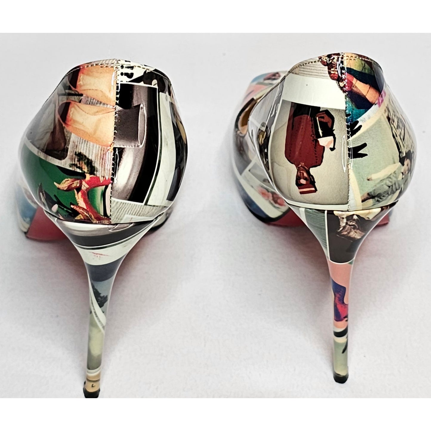 Christian Louboutin Very Privé patent leather heels