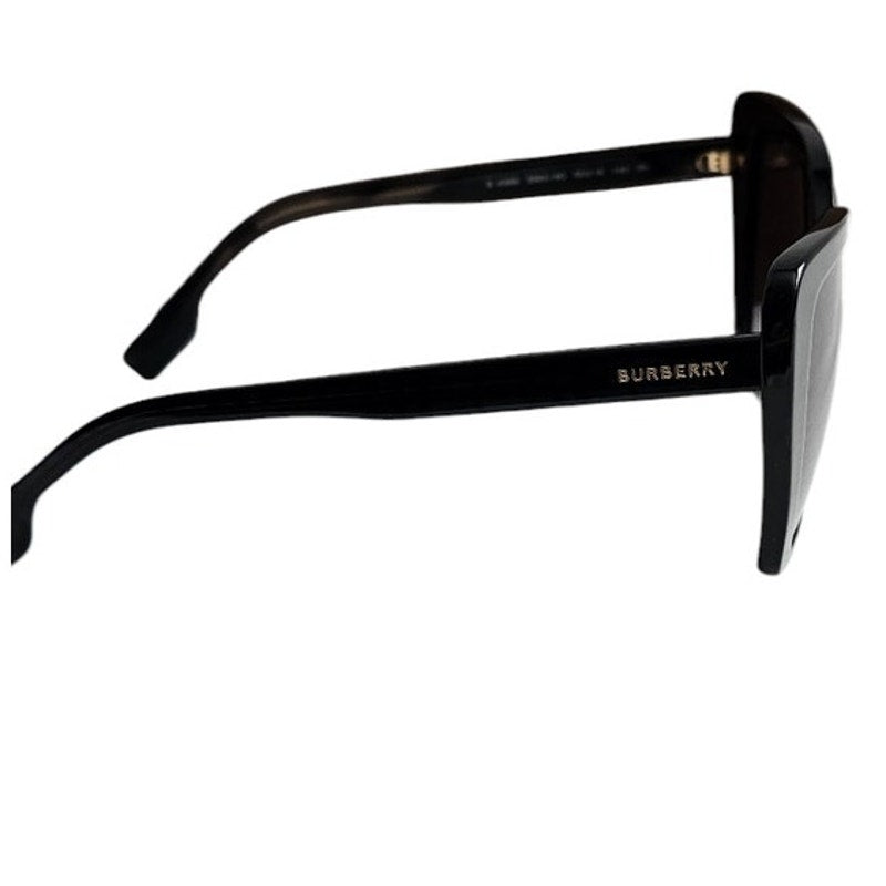 Burberry BE4366 Tamsin cat-eye sunglasses in black acetate with grey gradient lenses