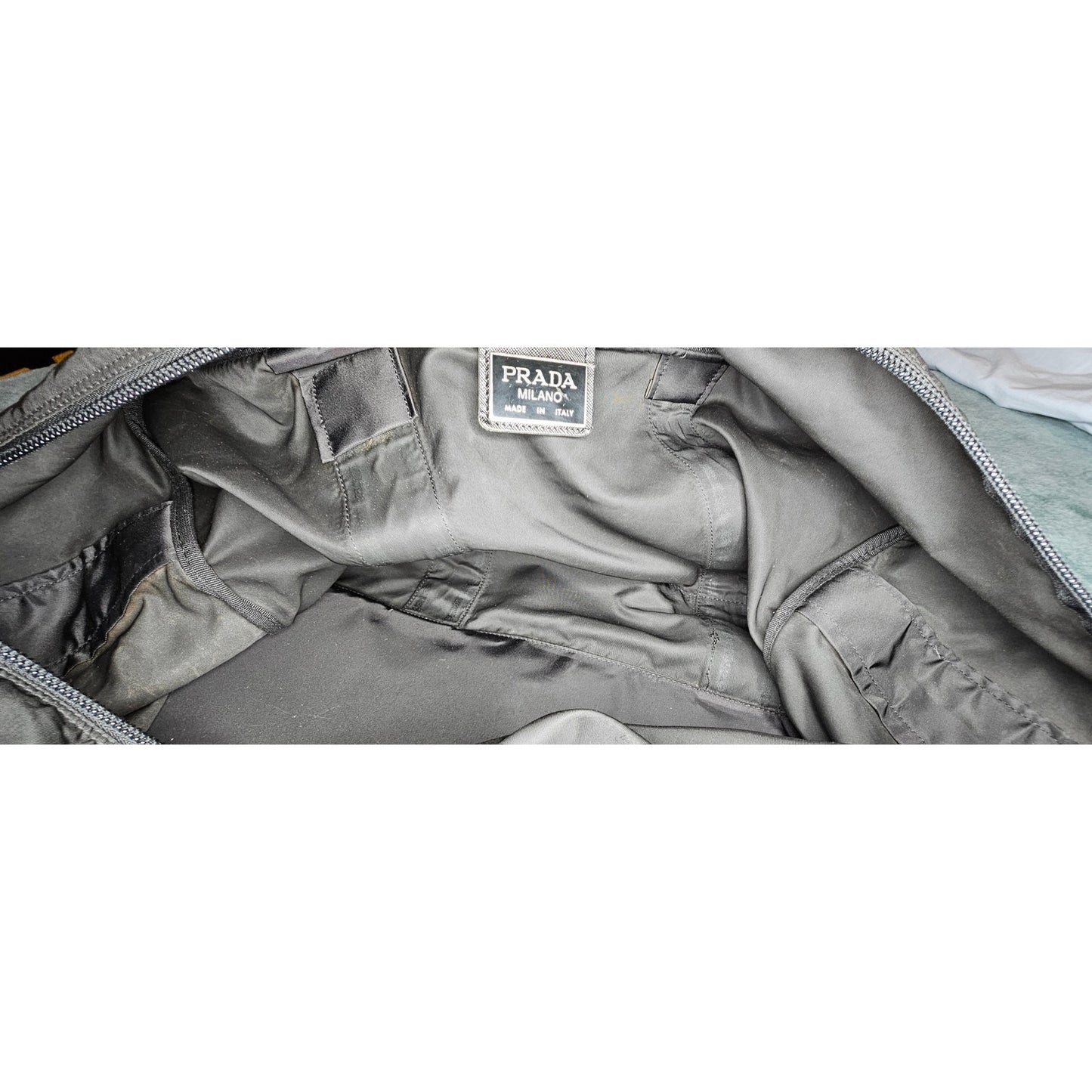 Prada 56 Nylon Duffle Bag